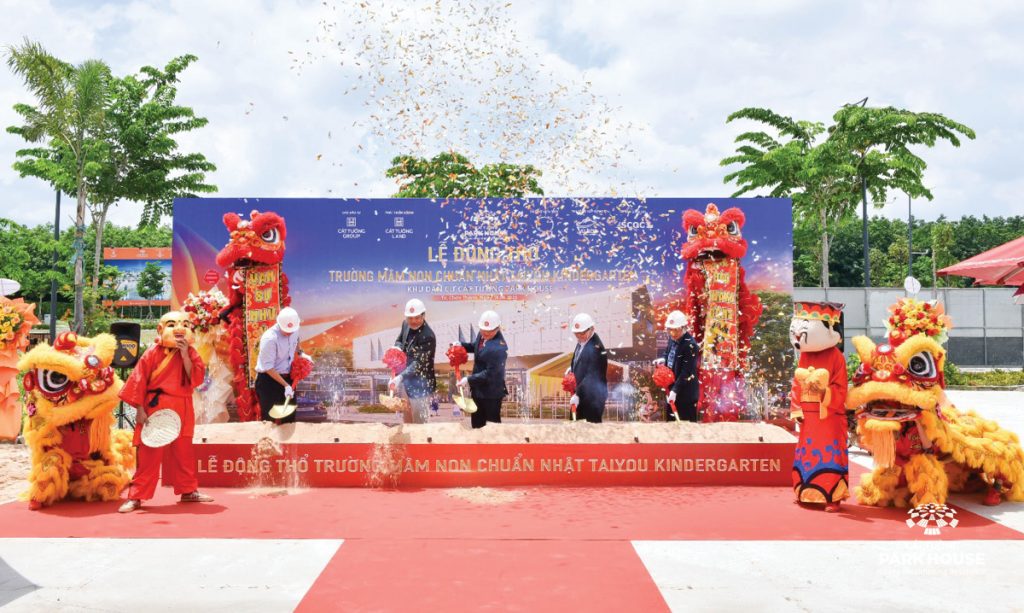 Lễ động thổ trường học Taiyou Kindergarten tại Cát Tường Park House