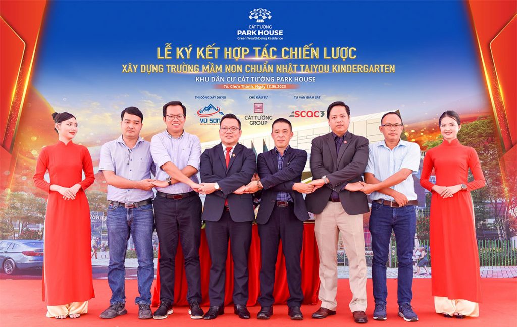 Lễ động thổ trường học Taiyou Kindergarten tại Cát Tường Park House