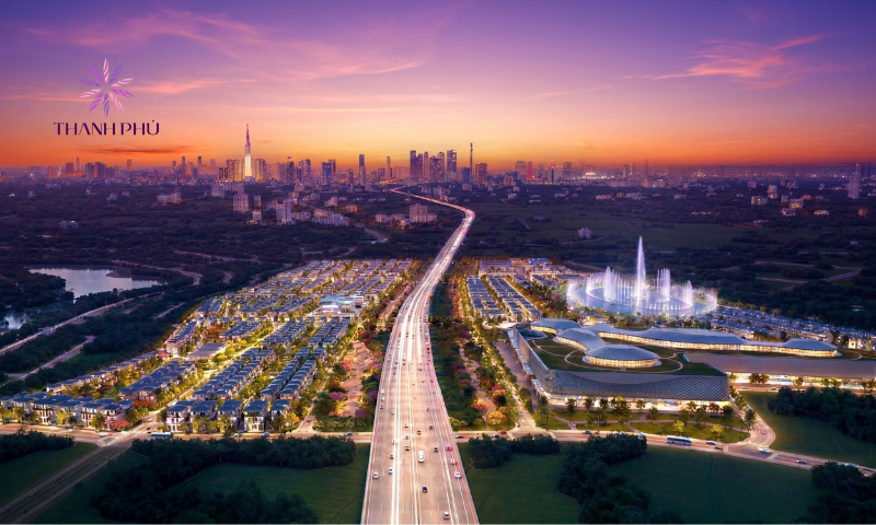 Kết nối thuận tiện từ Thanh Phú Centre Point đến trung tâm TP.HCM