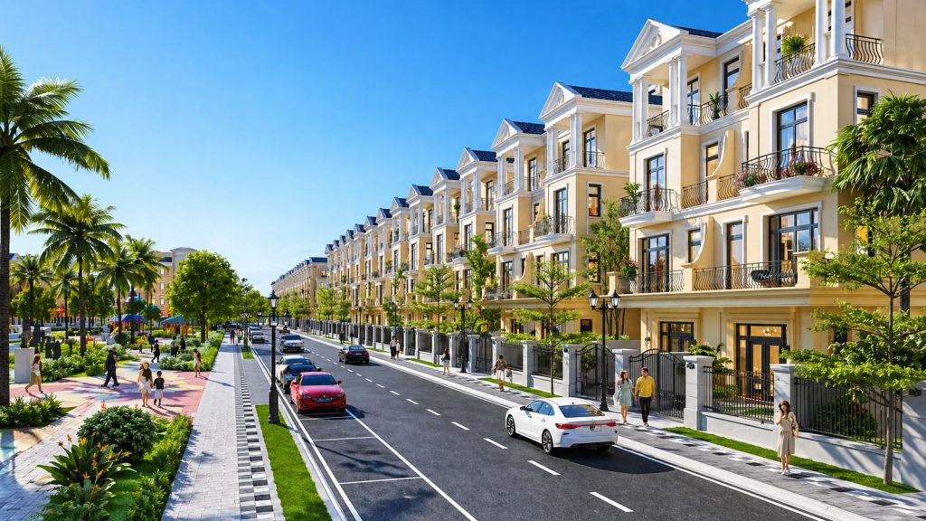 Nhà phố Vin Hóc Môn
