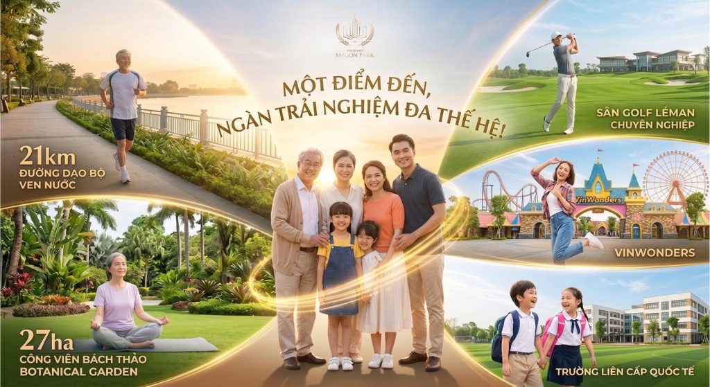 Tiện ích Vinhomes Saigon Park