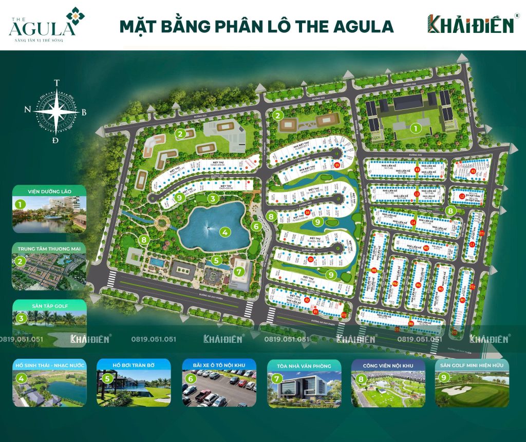 Mặt bằng the AGULA